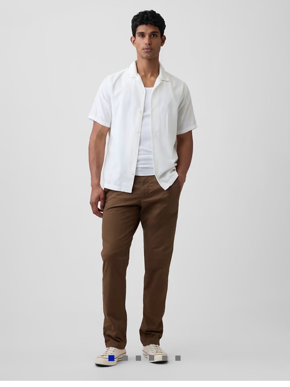 Gap Size 38 x 34 Gapflex Essential Khaki Slim Fit in Brown NWT